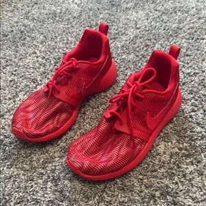 Red Athletic Sneakers